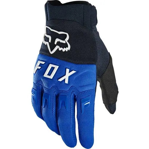 Guantes Fox Negro -AZUL