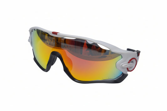 Gafas Deportivas Blanca Tornasol