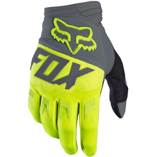 Guantes Fox  Gris- Verde