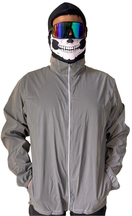 Chaqueta Reflectiva Gris