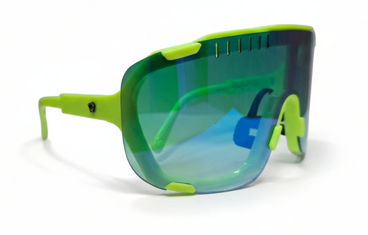 Gafas Deportivas Verde Fluor