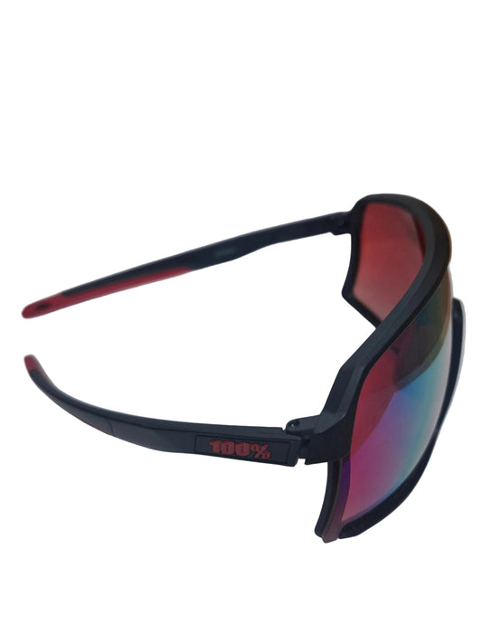 Gafas Deportivas Negra-Roja